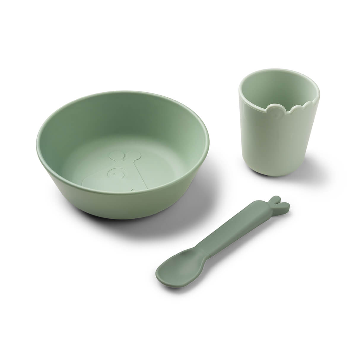 DONE BY DEER - Coffret premier repas Kiddish VERT Done by Deer