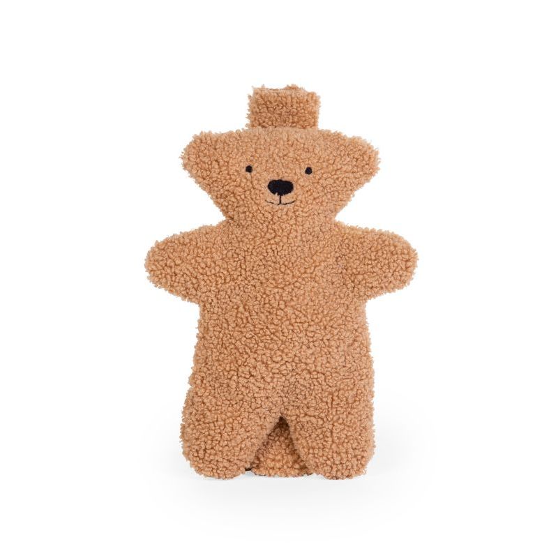 Childhome - Rembourrage pour ceinture de sécurité Ours en peluche MARRON Childhome