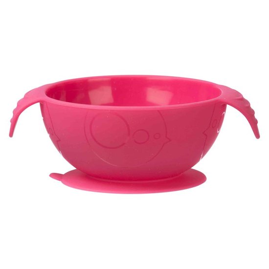 Bbox Set premier repas bol ventouse et cuillère en silicone Strawberry Shake  Bbox Set premier repas bol ventouse et cuillère en silicone Strawberry Shake