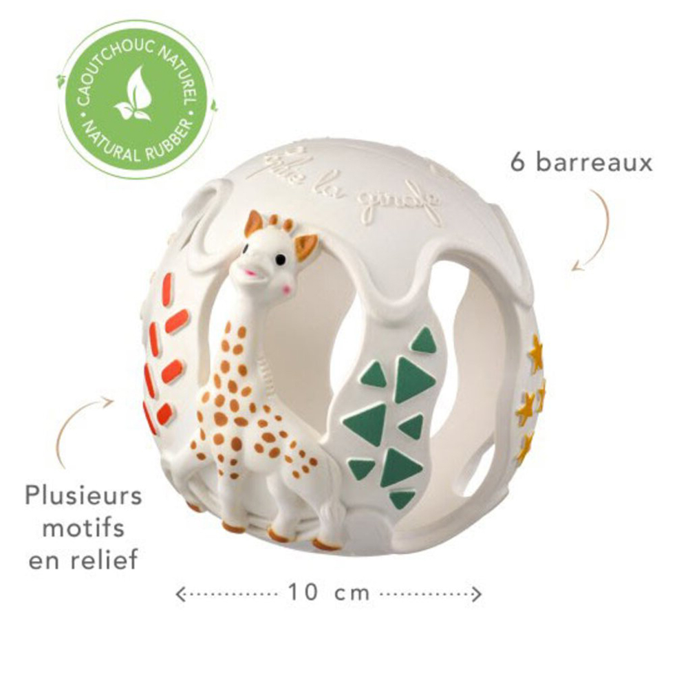 Sophie la Girafe - Balle de dentition sensorielle BLANC Sophie la girafe