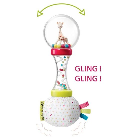 Sophie la girafe Hochet Soft maracas Sophie la girafe - double matière (en boite cadeau) Multicolore 3 mois Sophie la girafe Hochet Soft maracas Sophie la girafe - double matière (en boite cadeau) Multicolore 3 mois