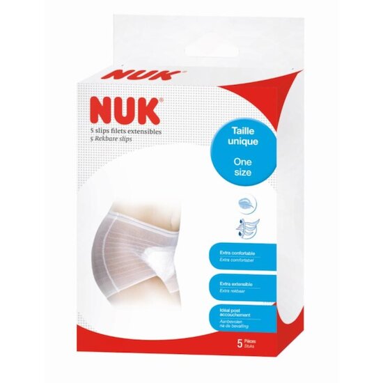 Nuk 5 slips filets extensibles   Nuk 5 slips filets extensibles