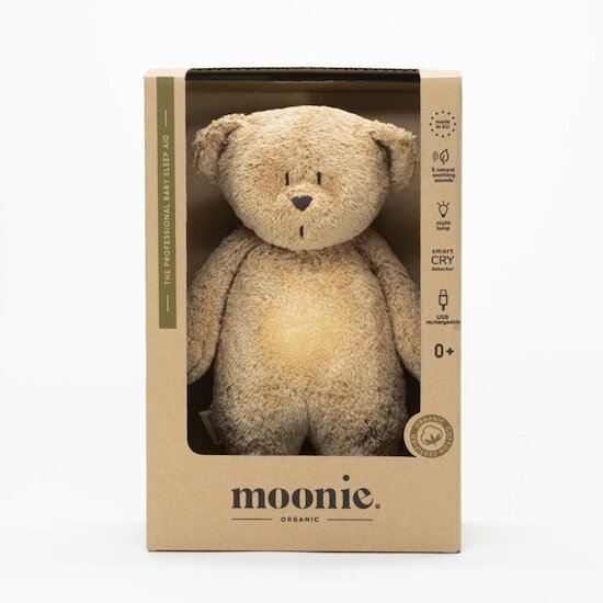 Moonie Moonie ourson nature bio Cappuccino  Moonie Moonie ourson nature bio Cappuccino