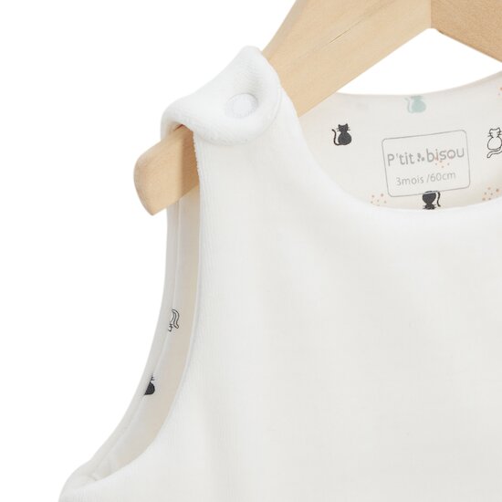 P’tit bisou Gigoteuse Mon Trousseau Chaton Ecru Poudre 0-6 mois P’tit bisou Gigoteuse Mon Trousseau Chaton Ecru Poudre 0-6 mois