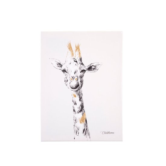 Childhome Peinture Girafe Blanc 