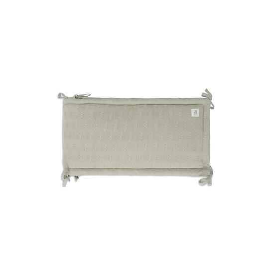 Jollein Tour de parc grain knit Olive Green 180x30 cm Jollein Tour de parc grain knit Olive Green 180x30 cm