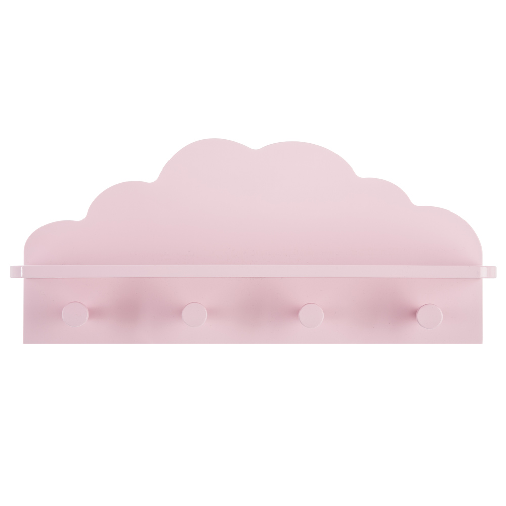 Patère nuage 4 crochets ROSE Atmosphéra créateur d'intérieur for kids