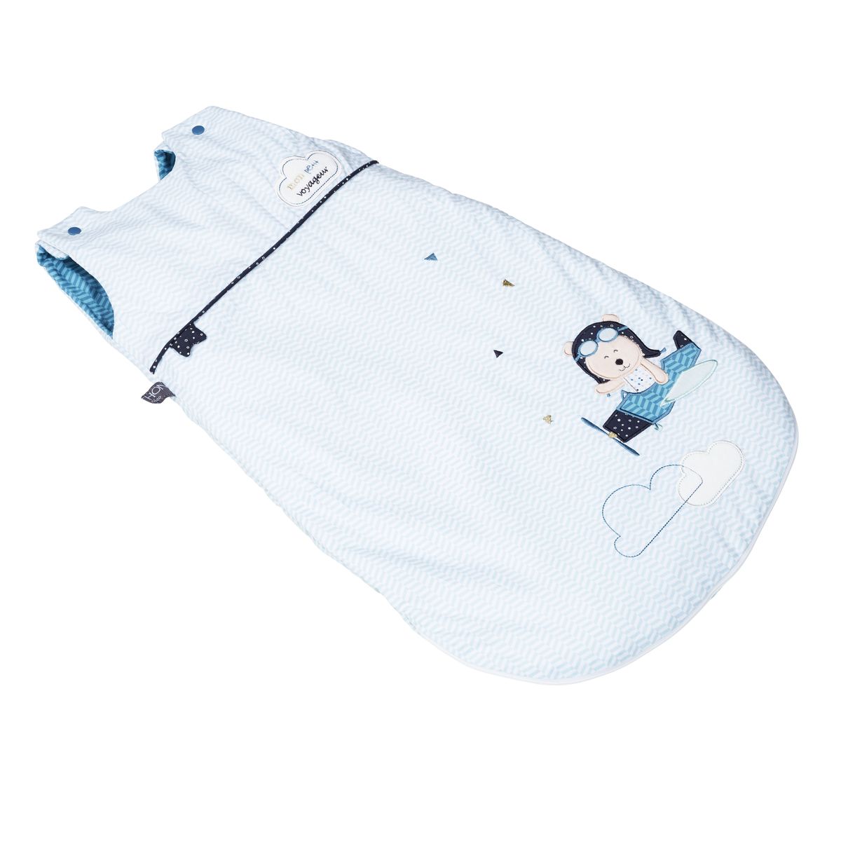 Gigoteuse été New Lazare BLEU Sauthon Baby Déco