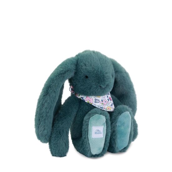 Doudou & Compagnie Doudou Lapin Fleurette Vert 