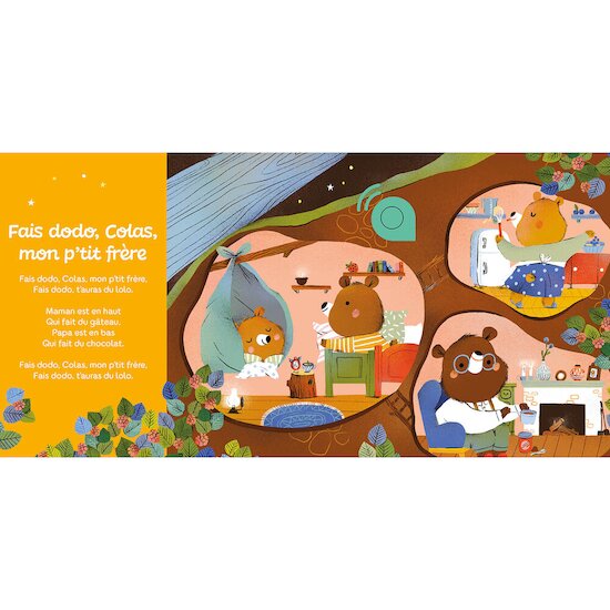 Auzou Mes premières berceuses Multicolore 