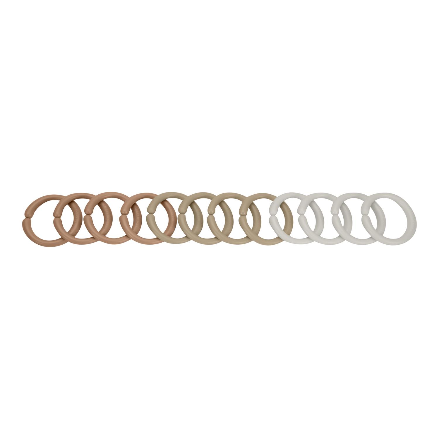 LITTLE DUTCH - Ribambelle d'anneaux - Beige BEIGE Little Dutch