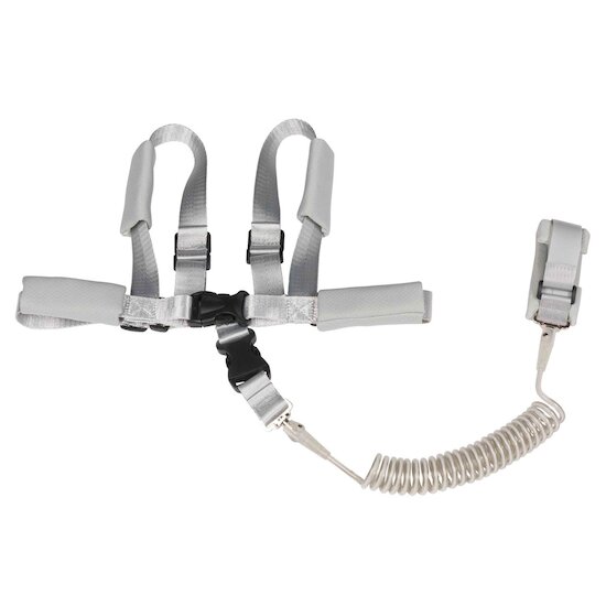 Dooky Sangle de sécurité avec harnais Gris  Dooky Sangle de sécurité avec harnais Gris