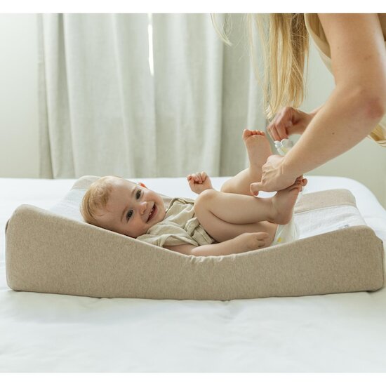 Béaba Housse Matelas à Langer Sofalange Terre D'Argile Clay / Gazell  Béaba Housse Matelas à Langer Sofalange Terre D'Argile Clay / Gazell