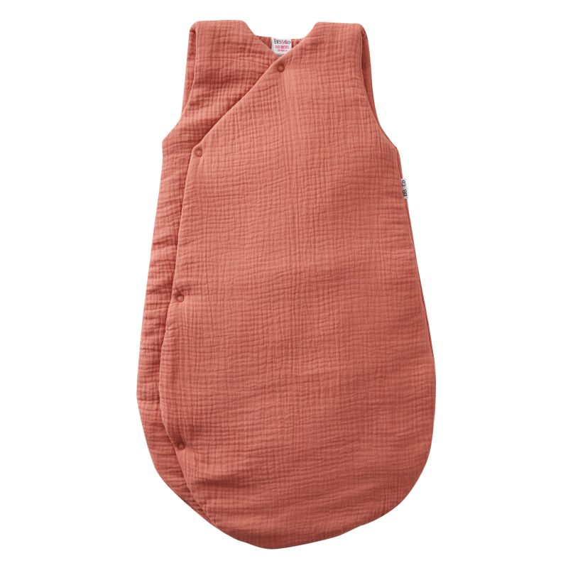 BB & Co - Gigoteuse double gaze ouatinée forme kimono - Mix & Match ORANGE BB&Co