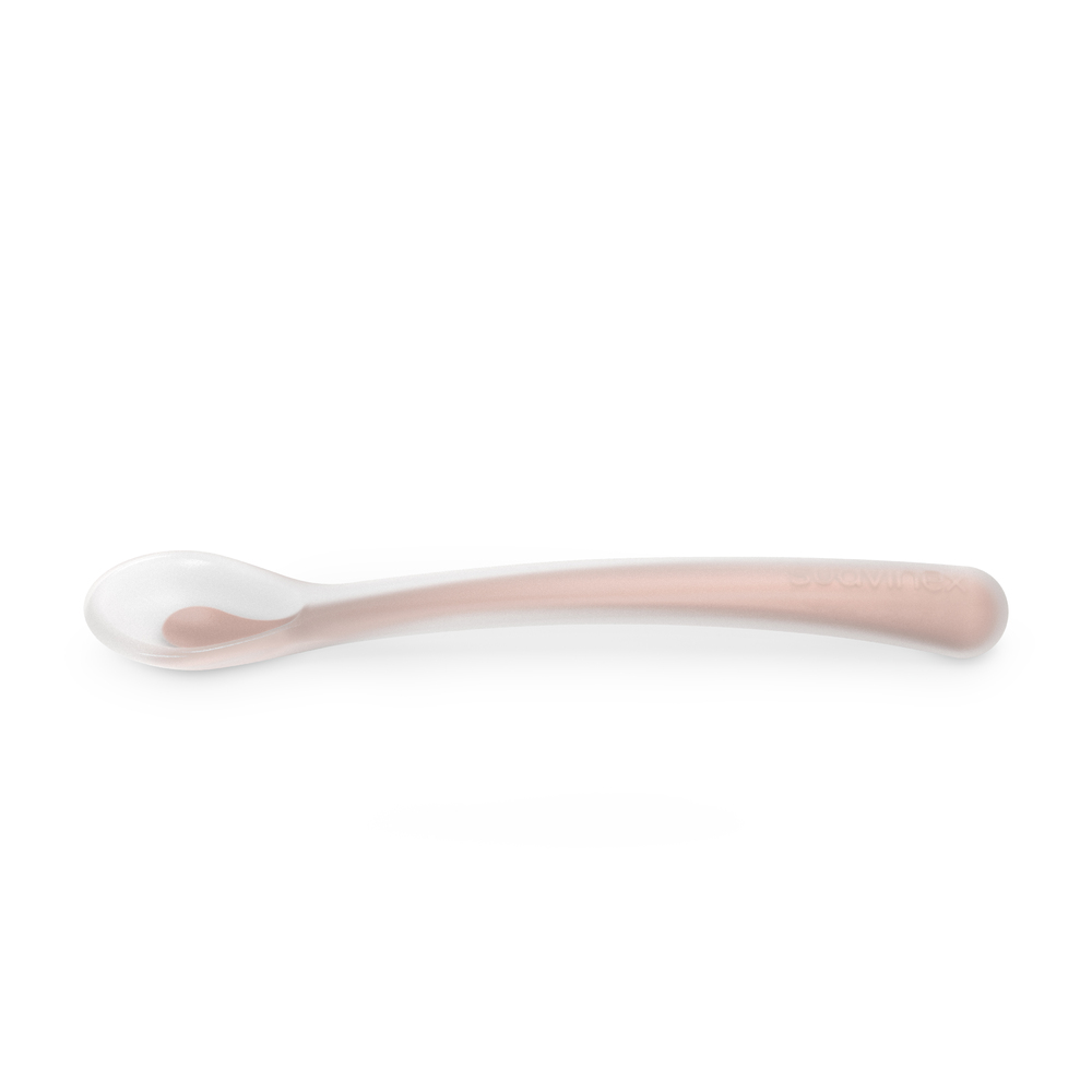 Cuillère souple silicone ROSE Suavinex