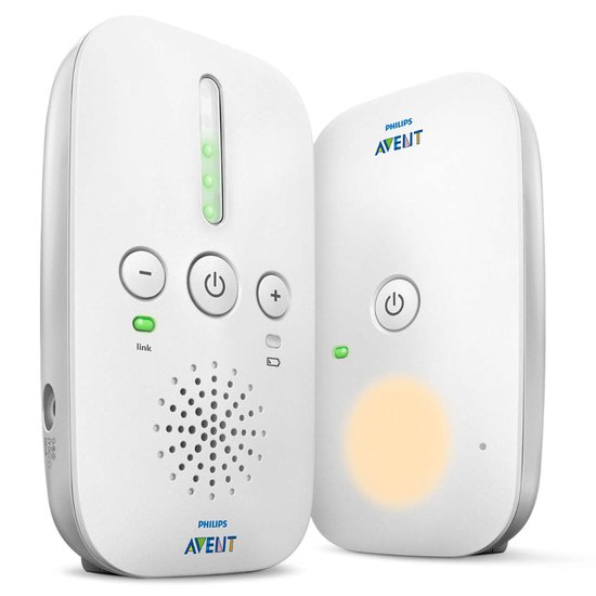 Philips Avent Ecoute-bébé SCD502/26 DECT - Connexion essentielle Blanc/Grise 