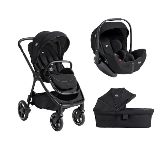 Joie Pack poussette trio Finiti Eclipse + nacelle Ramble Eclipse + coque I-Level pro Eclipse  