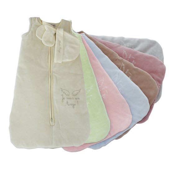 Les Chatounets Set Gigoteuse + Bonnet + Moufles  