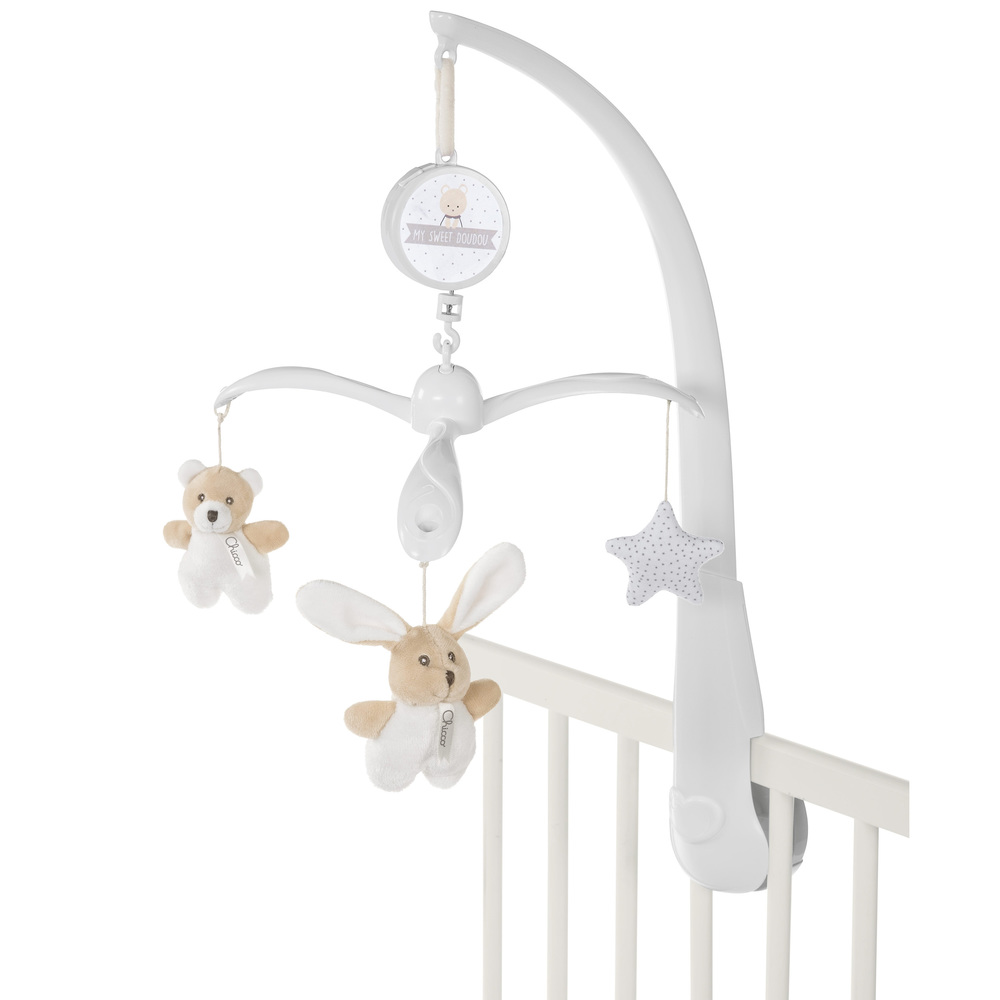 Mobile musical Doudou Lapinou BEIGE Chicco