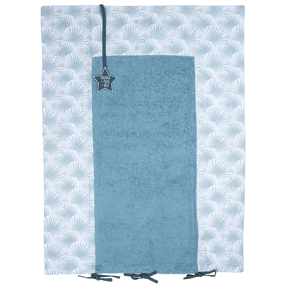 BB & Co - Housse de matelas à langer 60 x 80 - Palm Springs MULTICOLORE BB&Co