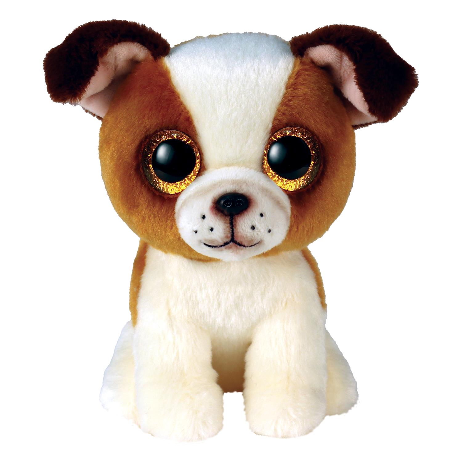 Peluche Hugo le chien Beanie Boo's MARRON TY