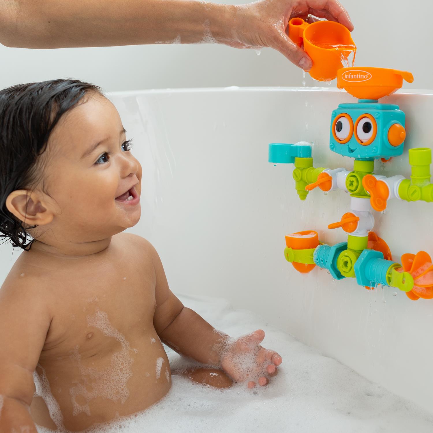 Infantino - Senso robot de bain multi activités MULTICOLORE Infantino