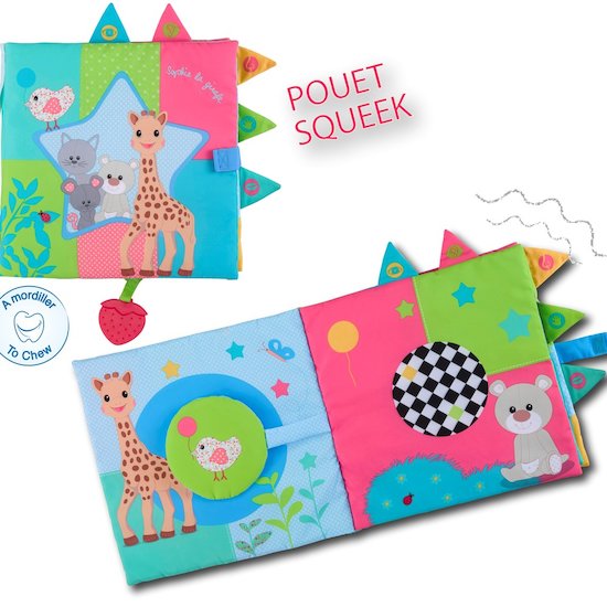 Sophie la girafe Livre d'éveil Sensitive Book   Sophie la girafe Livre d'éveil Sensitive Book