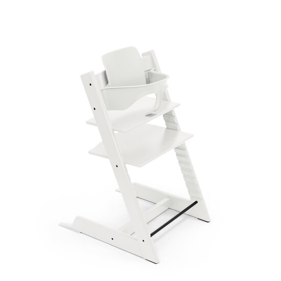 Stokke Pack Chaise haute Tripp Trapp avec Baby Set Blanc  Stokke Pack Chaise haute Tripp Trapp avec Baby Set Blanc