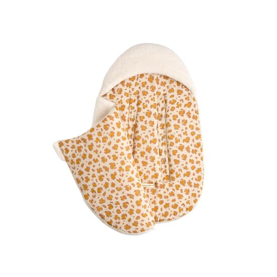 Sauthon Nid d’ange 5 attaches Petit Chou Ecru/Caramel 0-6 mois