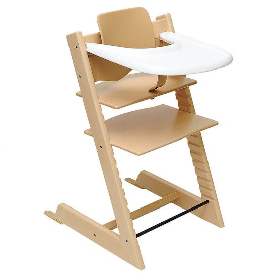 Stokke Tablette Tripp Trapp Tray Blanc  Stokke Tablette Tripp Trapp Tray Blanc
