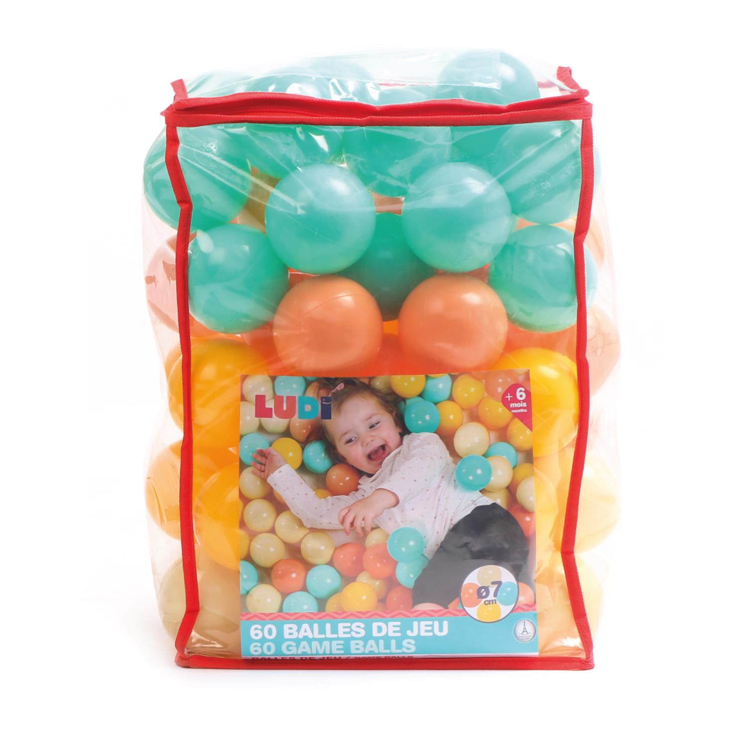 LUDI - Balles de jeux MULTICOLORE Ludi