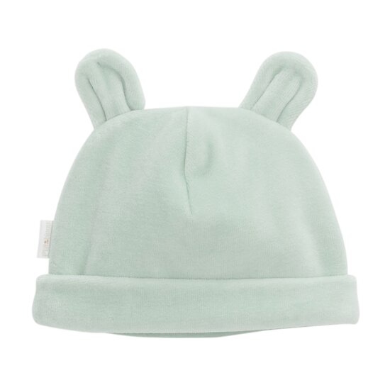 P’tit bisou Bonnet Mon Trousseau Chaton Vert Vert Sauge Pale  P’tit bisou Bonnet Mon Trousseau Chaton Vert Vert Sauge Pale