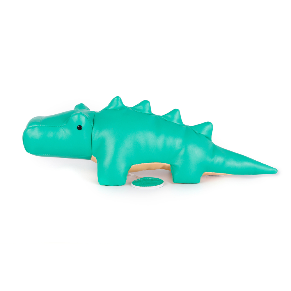 Boite à musique Achille le crocodile VERT Little big friends