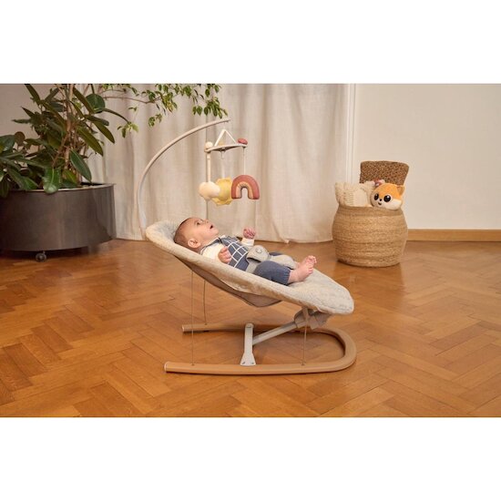 Chicco Transat Zen wave Wooden grey   Chicco Transat Zen wave Wooden grey