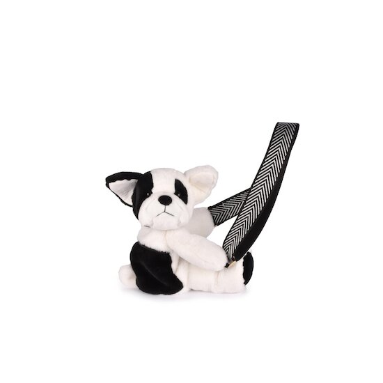 Doudou & Compagnie Sac Doudou Chien Blanc et Noir 30