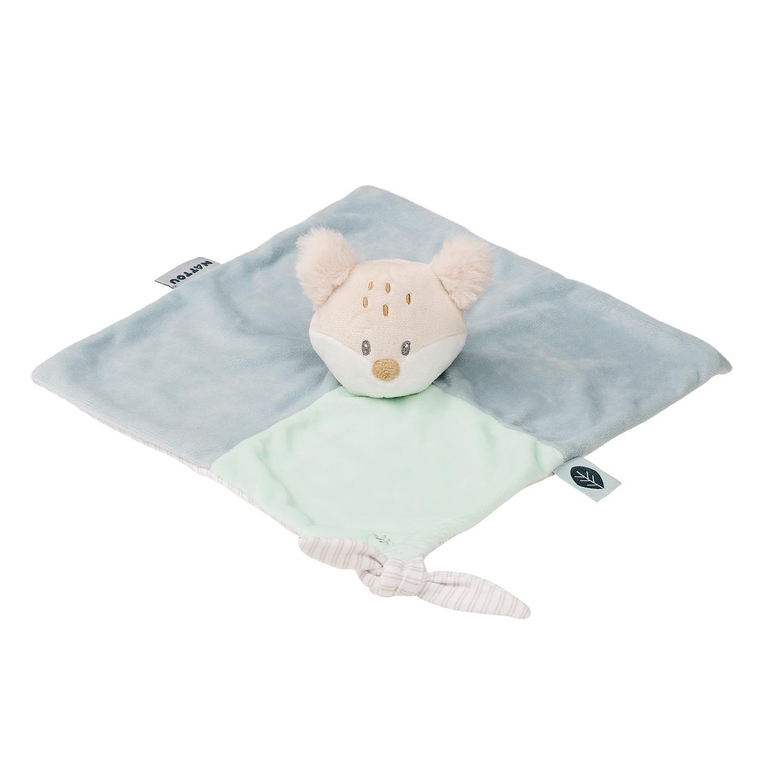 Doudou renard Flo VERT Nattou