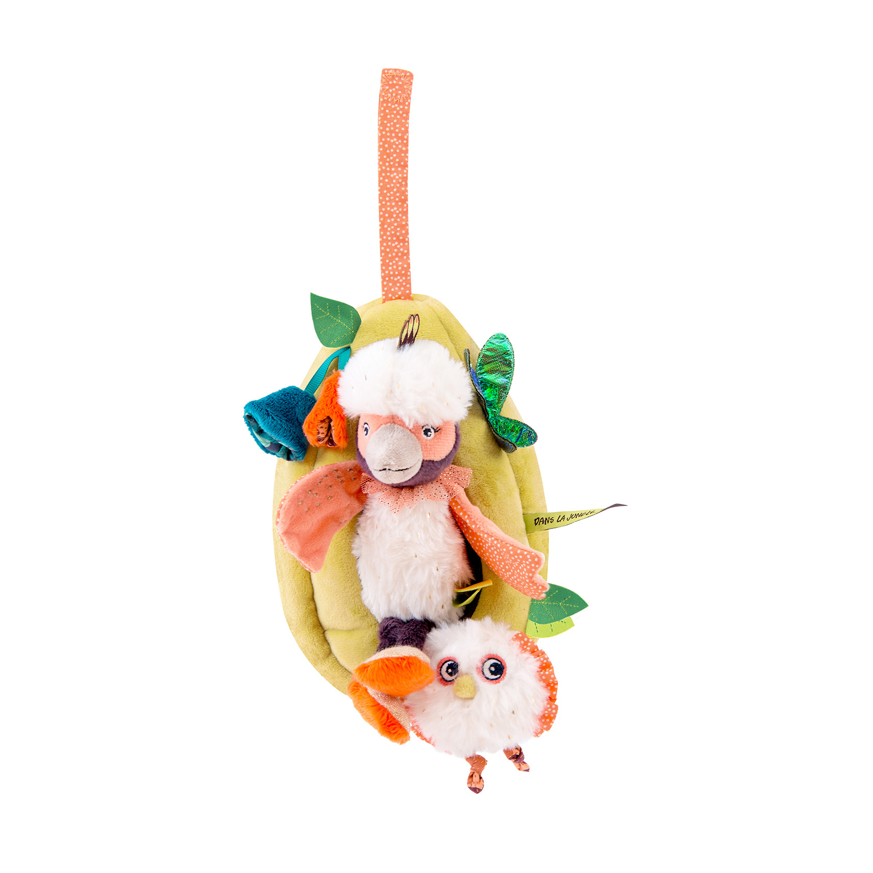 MOULIN ROTY - Nid d'oiseau d'activités à suspendre Dans la jungle MULTICOLORE Moulin Roty
