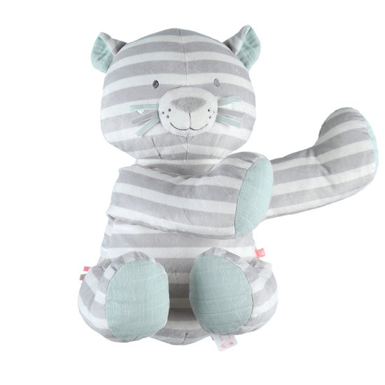 Noukie's Peluche Milo Anna & Milo Gris Clair 40 cm