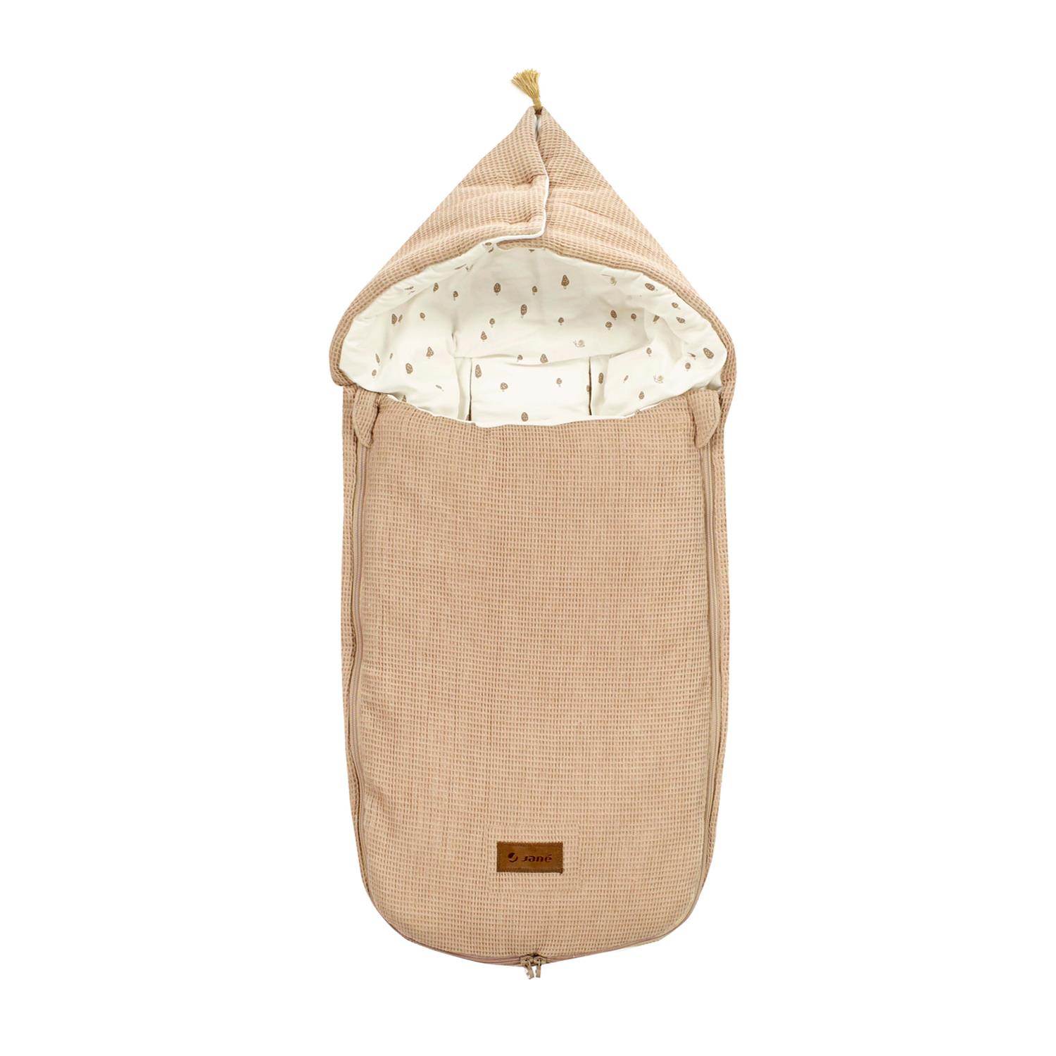 Nid d'ange Mims à capuche BEIGE Jané