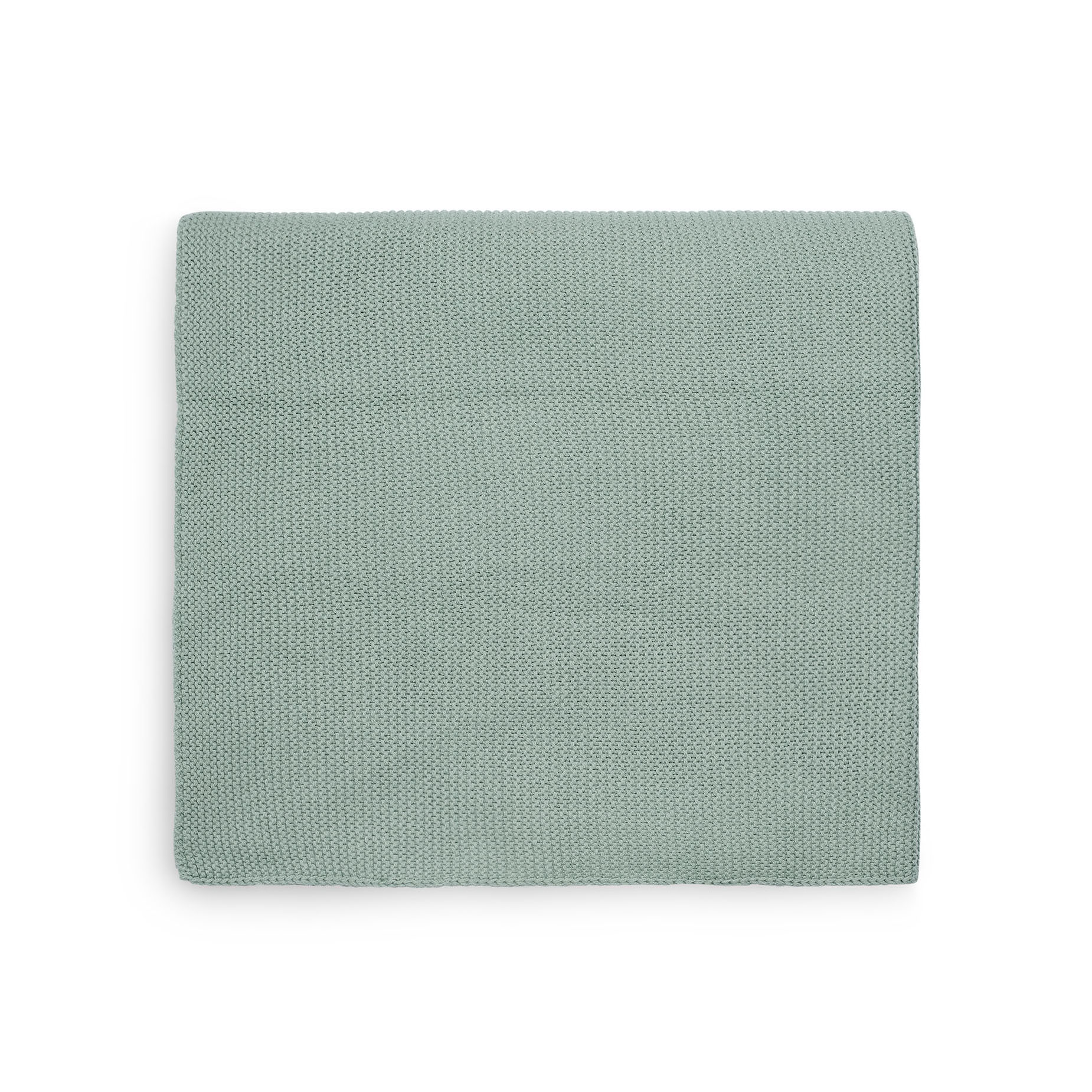 Couverture basic knit VERT Jollein