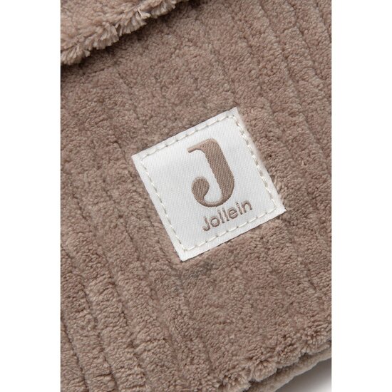 Jollein Panier de Soins Cloudy Rib Milky Coffee  Jollein Panier de Soins Cloudy Rib Milky Coffee