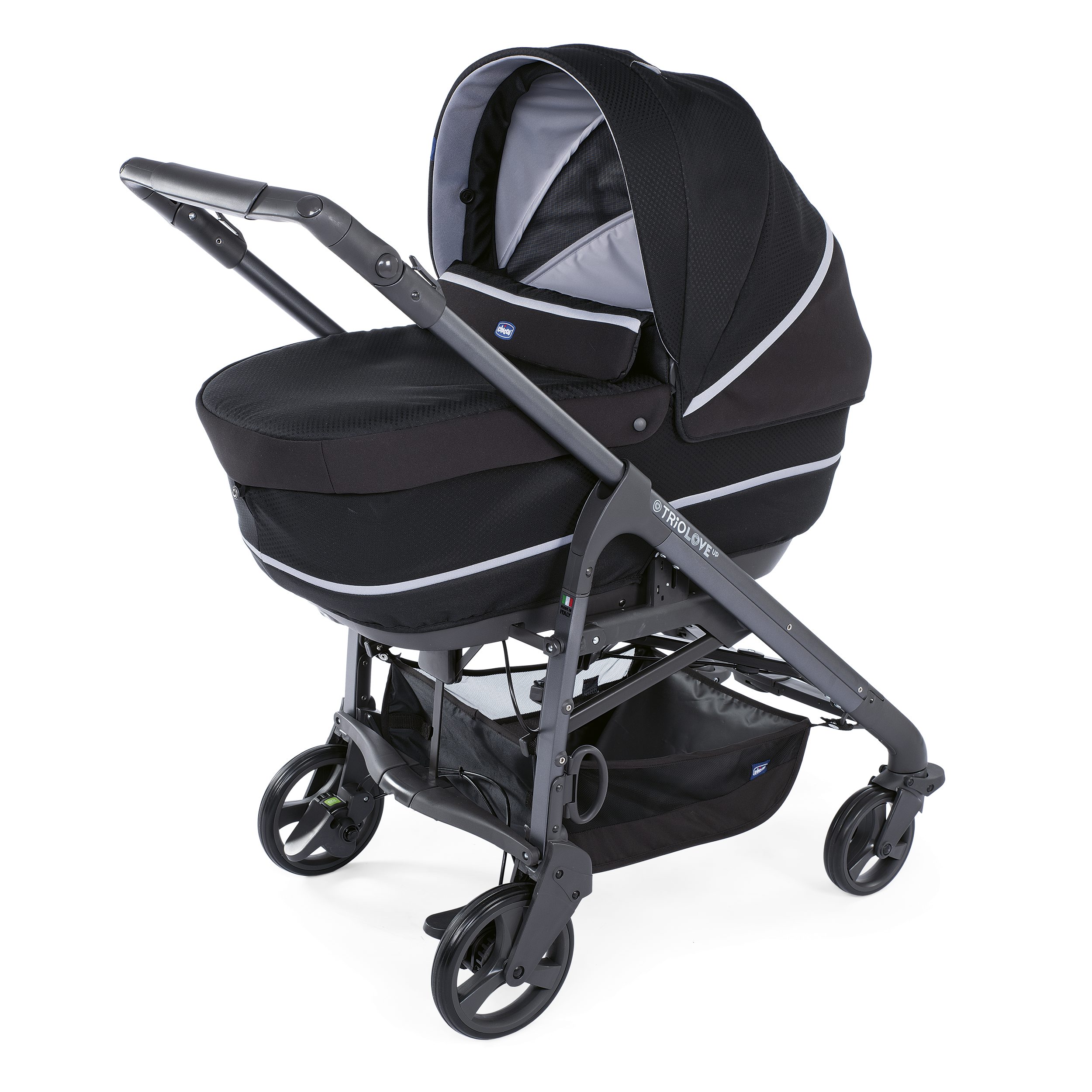 Pack trio poussette Love Up Bébécare