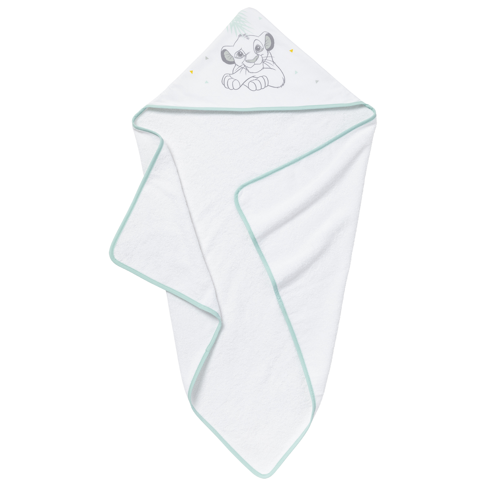 Cape de bain Roi lion BLANC Disney Baby