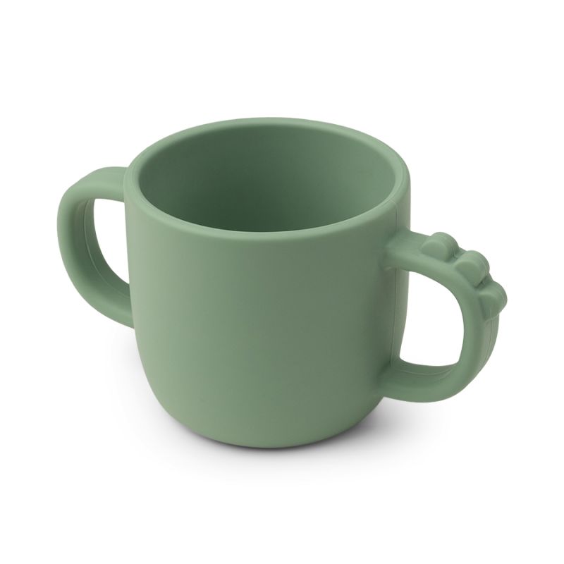 DONE BY DEER - Tasse Croco Peekaboo VERT Done by Deer
