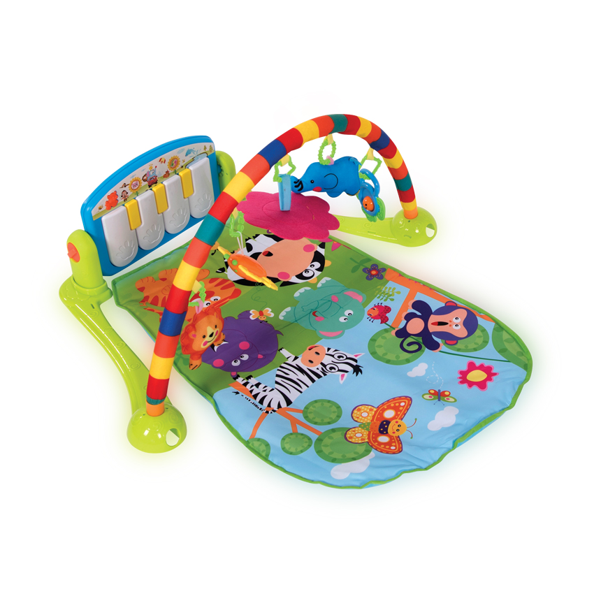 Tapis d'activité piano BLEU Lorelli