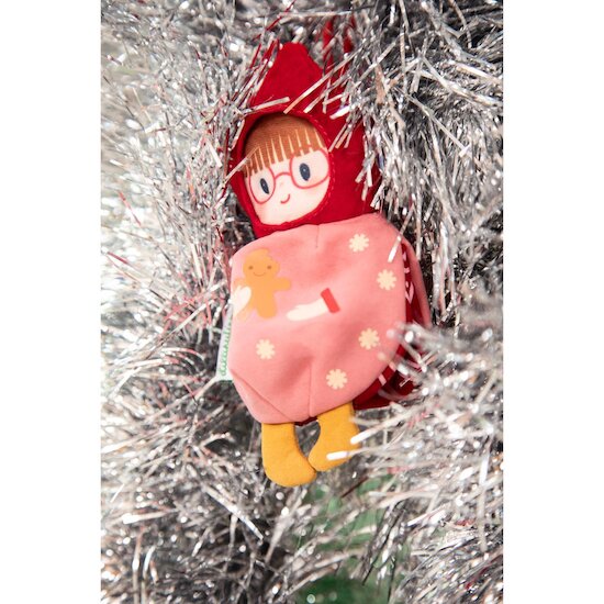 Lilliputiens Poupée Lutin Boule de Noel Reversible Bibbi Rose/ Rouge 02 ans Lilliputiens Poupée Lutin Boule de Noel Reversible Bibbi Rose/ Rouge 02 ans
