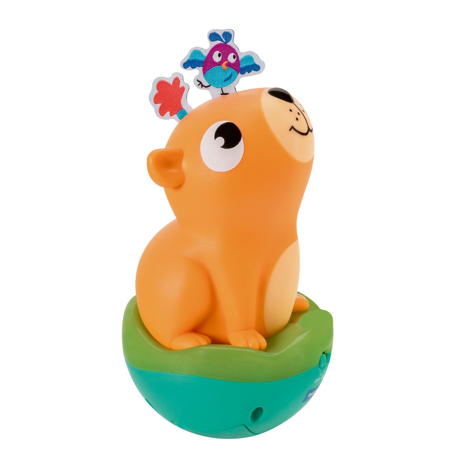 Jouet Culbuto sonore Capybara ORANGE Play+