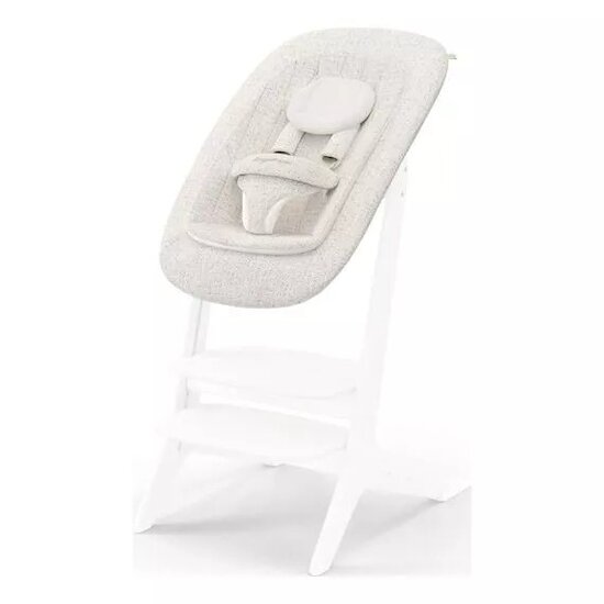Cybex Transat Platinum compatible avec chaise haute LEMO White Wood  Cybex Transat Platinum compatible avec chaise haute LEMO White Wood