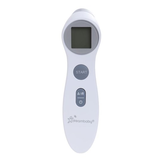 Dreambaby Thermomètre digital infrarouge sans contact Blanc 