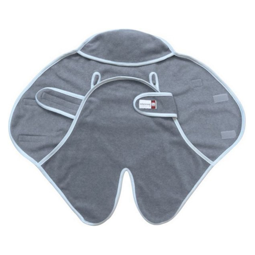 Couverture Babynomade Polaire GRIS Red Castle